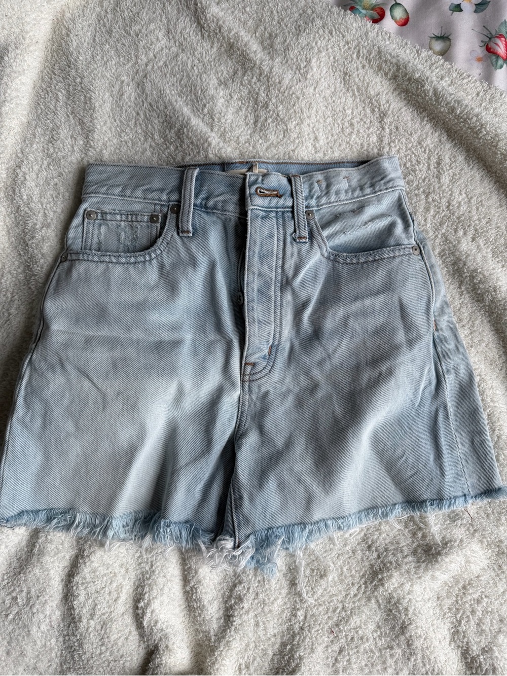 Madewell mom Jean shorts